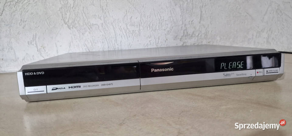 Panasonic DVD recorder nagrywarka DMR EH 675 DVD i Blu-ray sprzedam