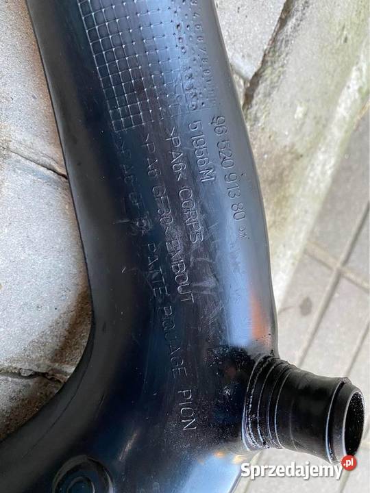 Rura dolot powietrza PEUGEOT 407 Rok produkcji 2005 Miejska Górka