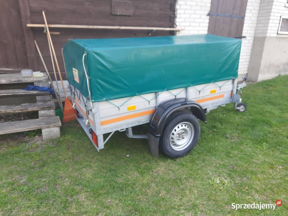 Przyczepka samochodowa z plandeką SYLAND 200x130 Nur