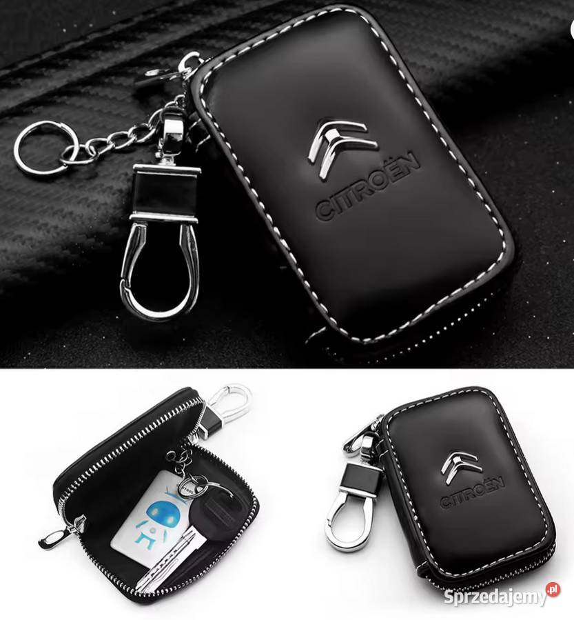 CITROEN BRELOK ETUI NA KLUCZYKI SKÓRA CHROM Skarżysko-Kamienna