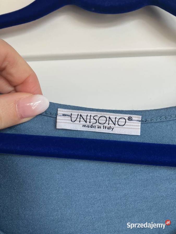 Bluzka tunika cekiny wiskoza Unisono Italy Bluzki i koszule podkarpackie Nisko