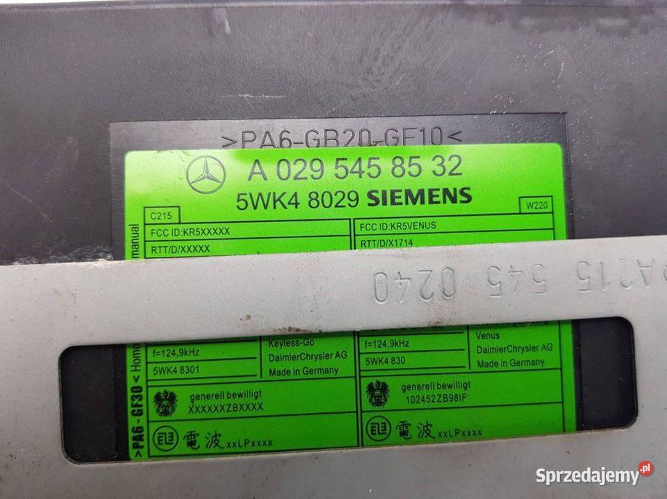 MODUŁ A0295458532 CL 500 Lipno