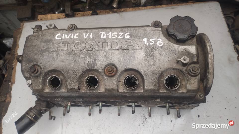 HONDA CIVIC VI 15 D15Z6 głowica kompletna Silniki i osprzęt sprzedam