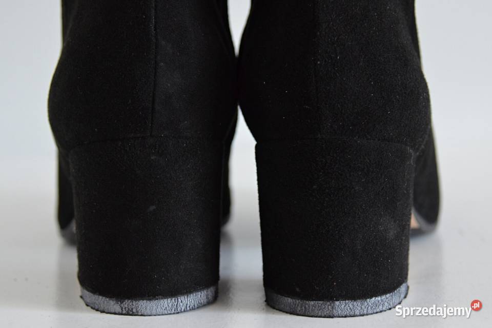 PRZYJEMNY ZAMSZ muszkieterki The Seller kozaki Kozaki Białystok