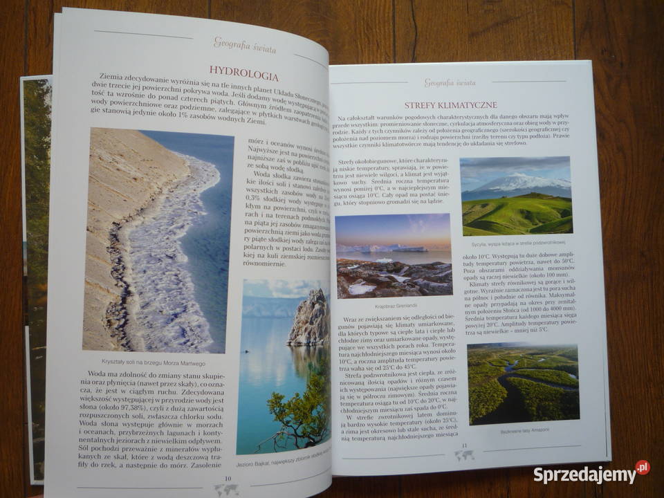 NOWA Geografia Świata Album E M Majcherczak twarda zachodniopomorskie Szczecin