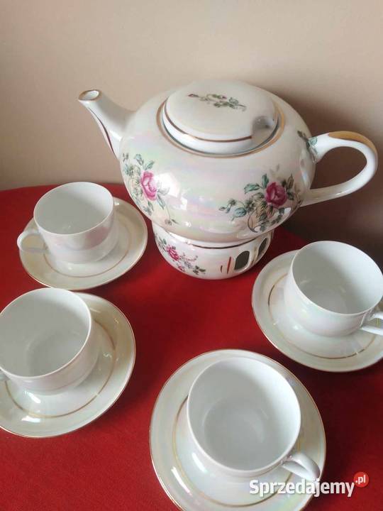 Serwis porcelanowy Płaski z podgrzewaczem dolnośląskie Wałbrzych
