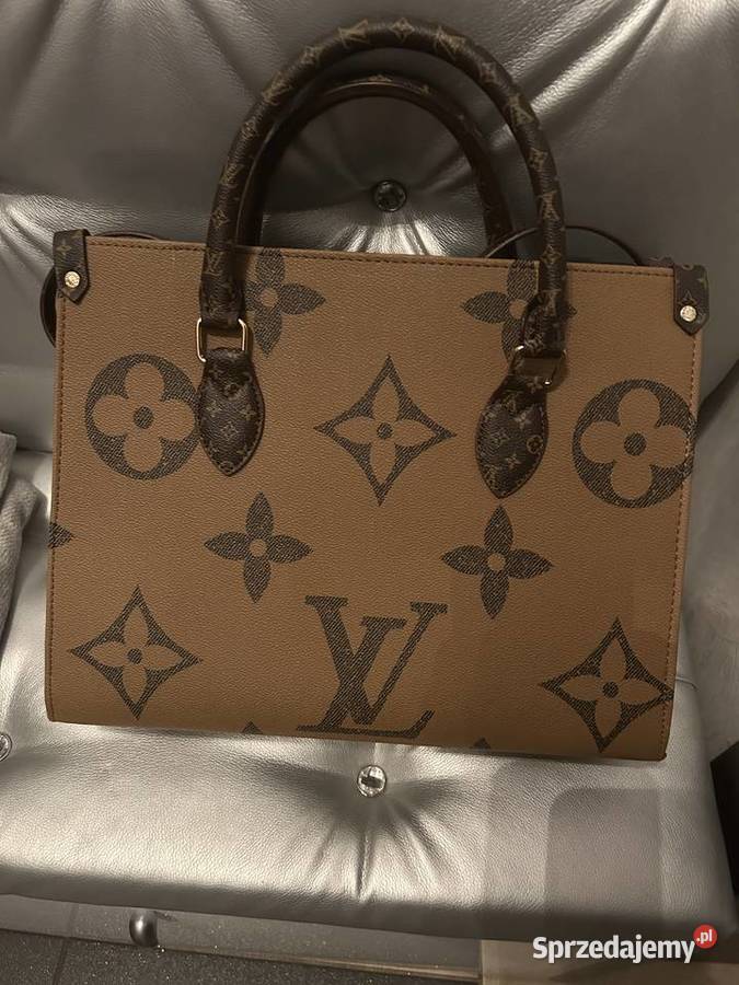 Torebka Louis Vuitton dwukolorowa On The Go  Nowa Polecam!