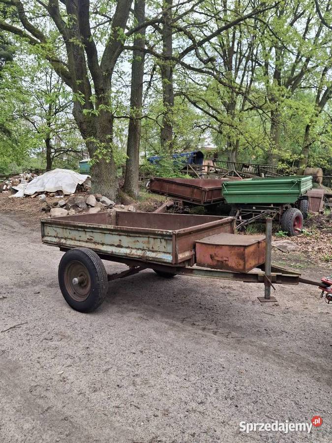 Przyczepka jednoosiowa do traktorka 200x125 lubuskie Krosno Odrzańskie