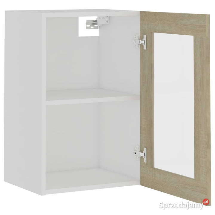 Szafka wisząca z szybą kolor dąb sonoma 40x31x60 Warszawa