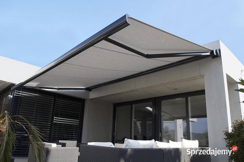 Markizy fasadowe balkonowe i tarasowe Perfecta 200cm Drzwi i okna Wrocław sprzedam
