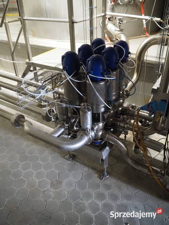 Manifold z zaworami Alfa Laval i regulatorami Biznes i Przemysł Krotoszyn