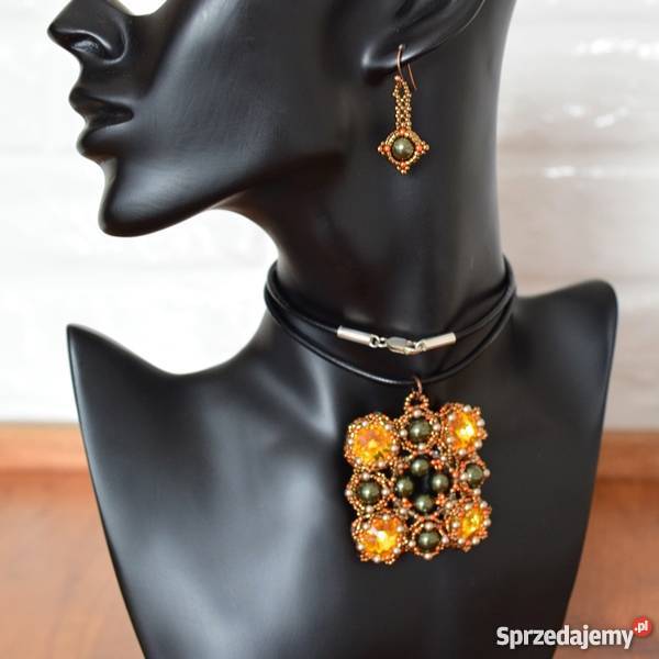 Wisior z kryształkami Swarovskiego kujawsko-pomorskie Bydgoszcz