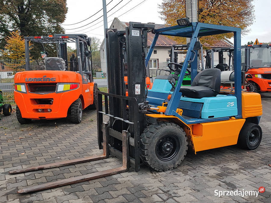 Wózek widłowy gazowy Komatsu FG2511 25 t LPG Kęty
