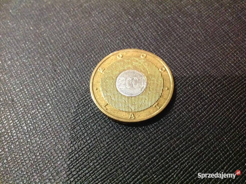 Moneta 2 2000 LAT 2000 r Nowa Sól