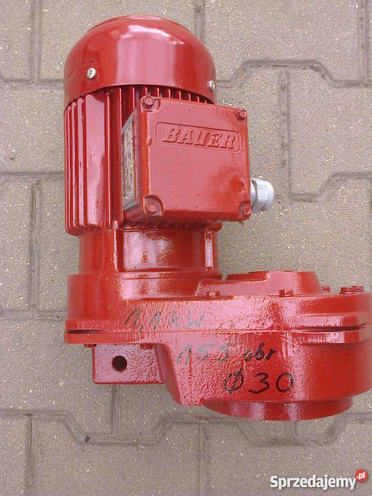 Motoreduktor 11 kW 11 obr 3faz hamulec wielkopolskie Leszno