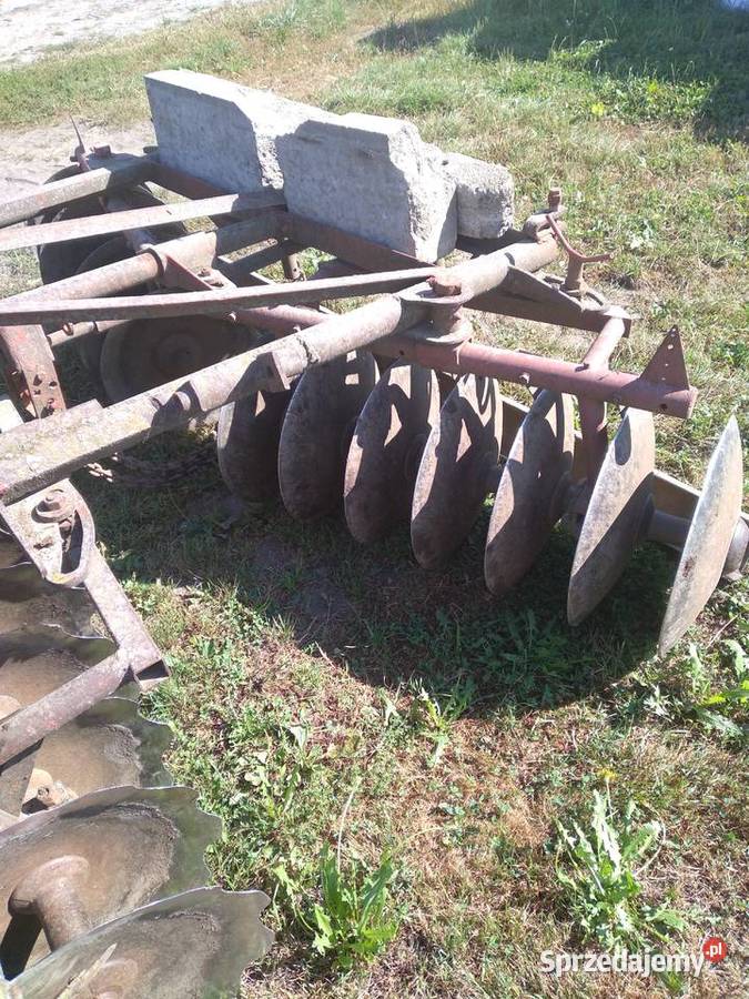 brona talerzowa agregat talerzowy talerzuwka Rozdrażew