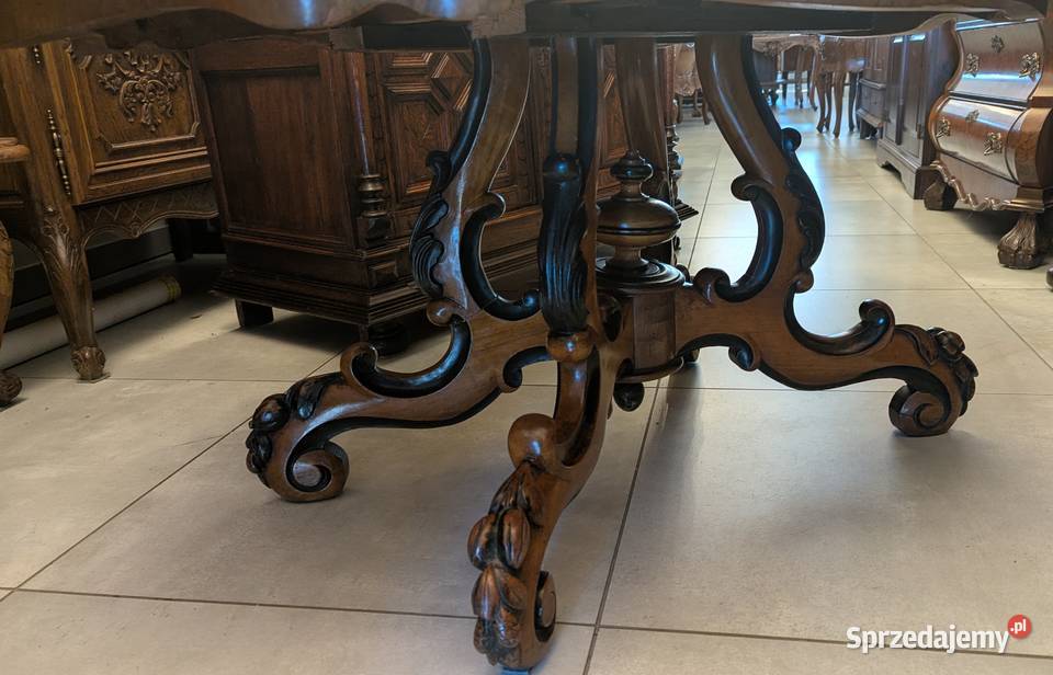 Piękny włoski stolikława orzechsklep Dąbrowa Dąbrowa Górnicza