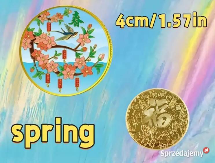Kolekcjonerski zestaw monet medali z motywami Warszawa