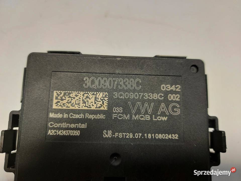 VW Arteon 3G8 2018r MODUŁ STEROWNIK GATEWAY