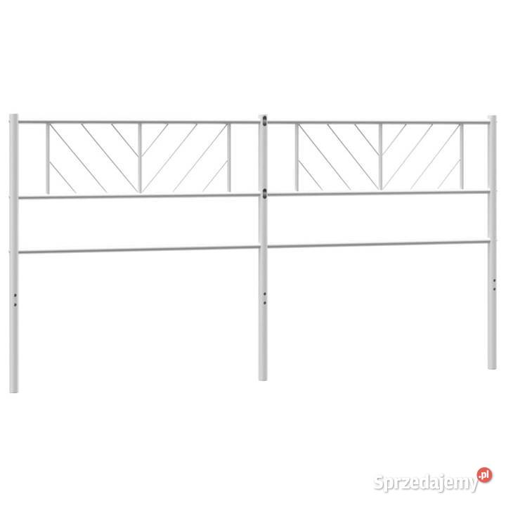 Metalowe wezgłowie białe 180 WM372264 mazowieckie