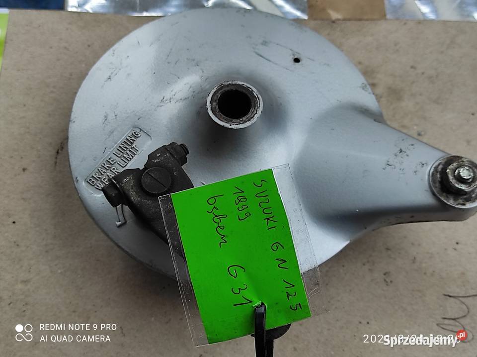 Suzuki GN 125 bęben szczęki komplet mazowieckie Warszawa