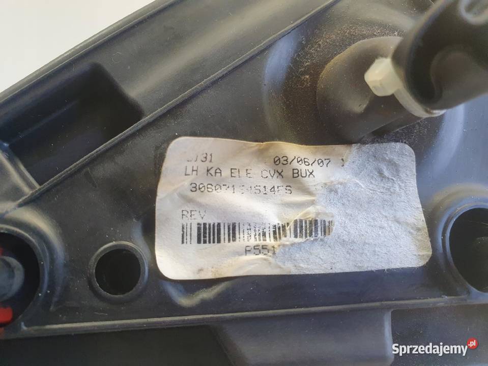 LUSTERKO Dodge Nitro 0611r LEWE KIEROWCY europa Lusterka zewnętrzne Rudka