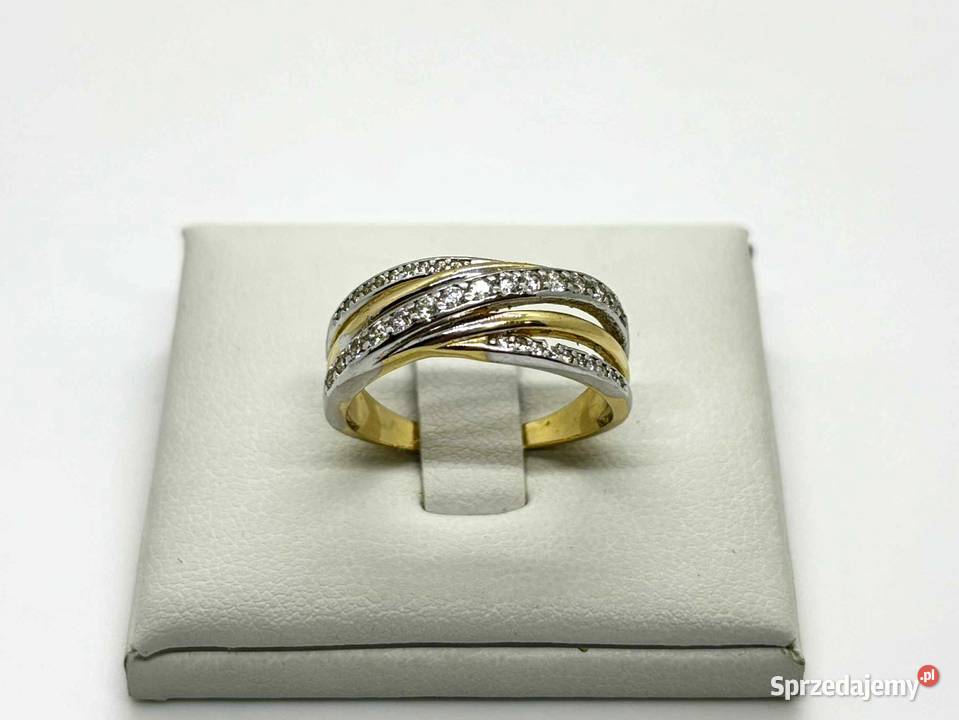 Nowy Złoty Pierścionek pr 585 442g R17 Elbląg