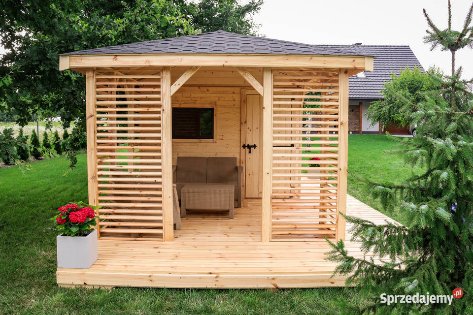 Domek narzędziowy z altaną San Marco z możliwym łódzkie Radomsko