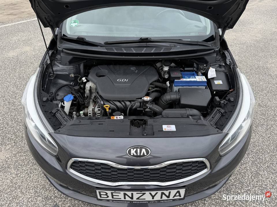 Kia Ceed 16 BENZYNA Klimatyzacja Nawigacja czujnik parkowania Konin