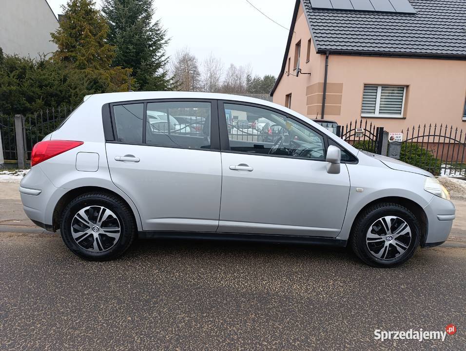 Nissan Tiid 16 benzyna 2010r 1 właściciela z nieuszkodzony śląskie Lgota-Mokrzesz sprzedam