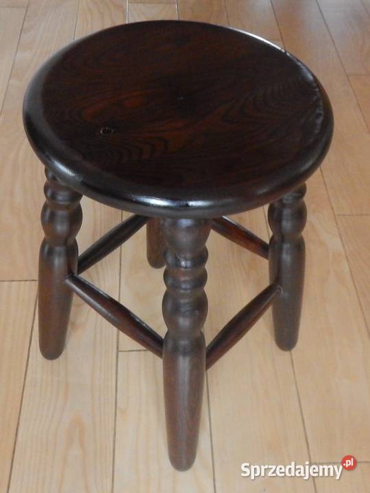 Taboret drewniany NOWY 32 ryczka kolory na śląskie Sosnowiec