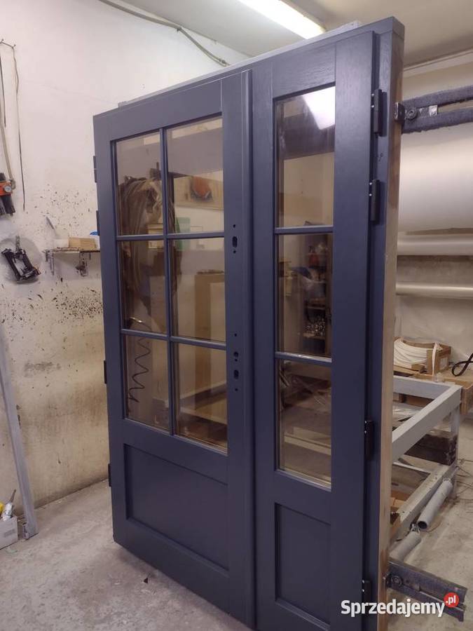 DRZWI ZEWNĘTRZNE Z DOSTAWKĄ SZYBA SZPROS śląskie
