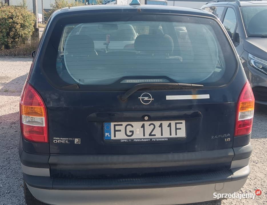 Opel zafira 2002 16 benzyna Samochody osobowe lubuskie Gorzów Wielkopolski