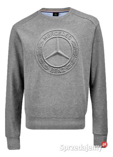 MERCEDES Bluza szara dlugi rekaw unisex rozmiar Ruda Śląska sprzedam