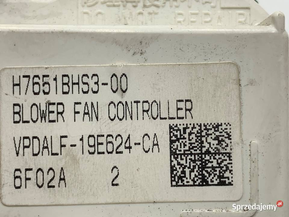 OPORNIK DMUCHAWY POWIETRZA MAZDA 3 BM H7651BHS3 osobowe sprzedam