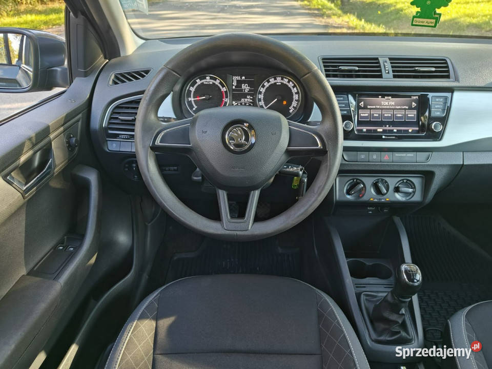 koda Fabia Nie Uber 1 właściciel III 2014 światła do jazdy dziennej mazowieckie Karczew