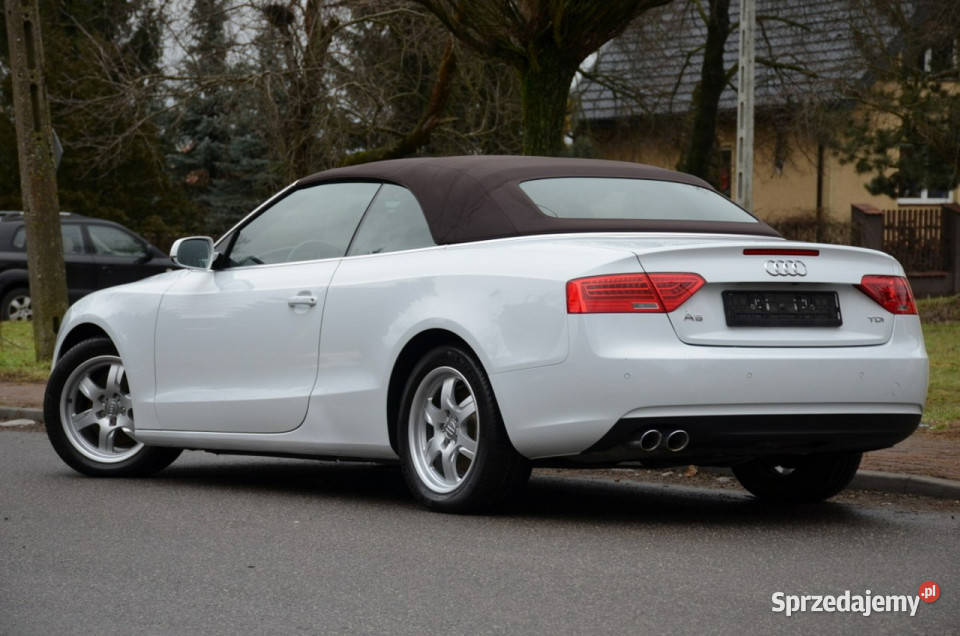 Audi A5 Cabrio Zarejestrowane 20TDI 190 Serwis garażowany Kutno
