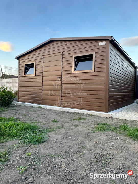 Domek Ogrodowy 5x4m 2x okno Drewnopodobny Dach dolnośląskie sprzedam