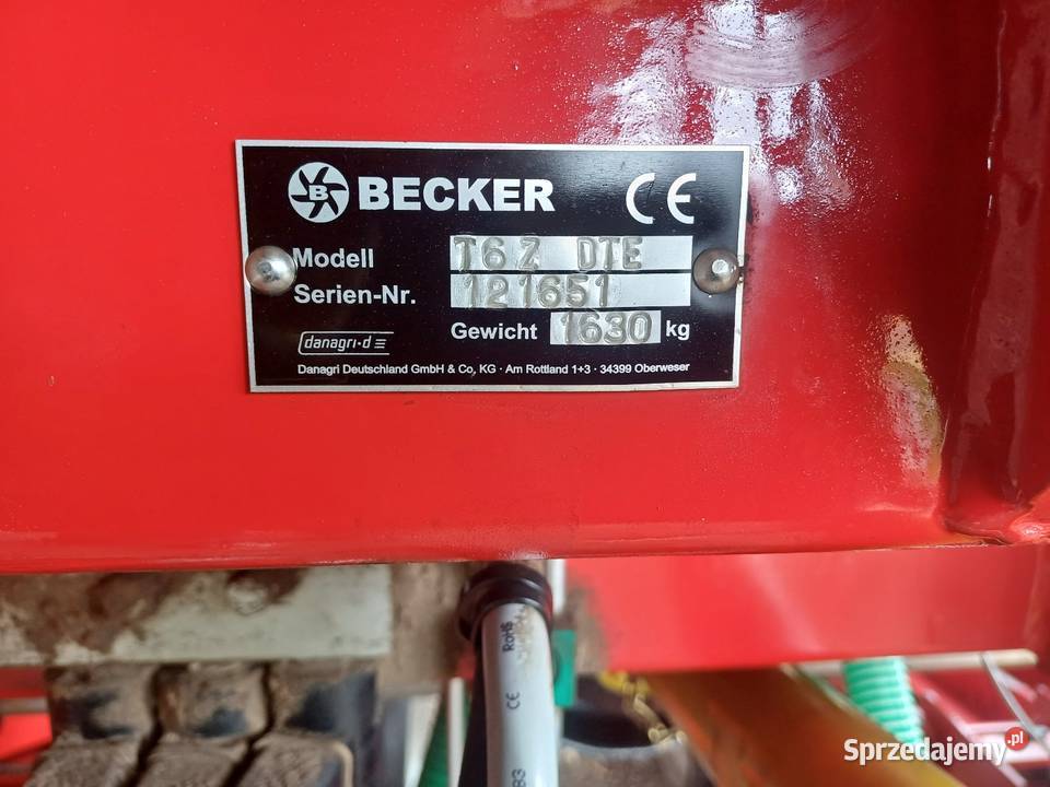 Siewnik do kukurydzy punktowy BECKER AEROMAT Hajnówka