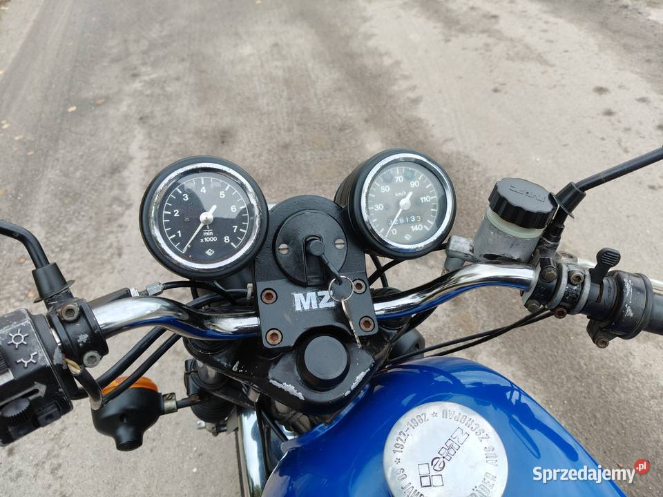 Motocykl MZ ETZ 125 1986r 12v z dokumentami do Kalisz