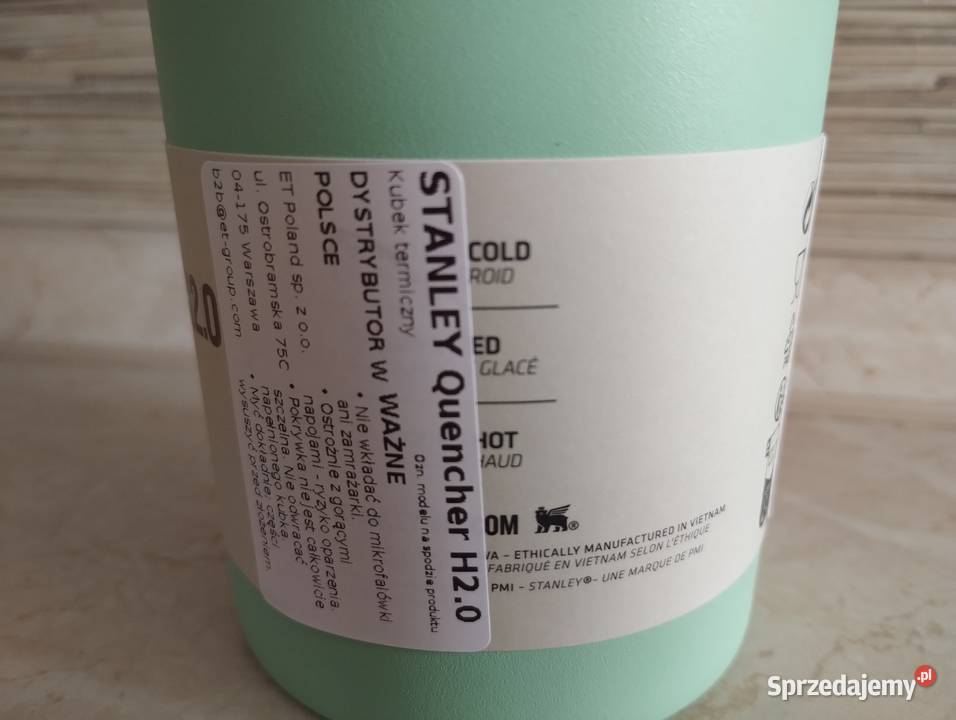 NOWY Kubek termiczny 118L Quencher H20 tumbler Zabrze