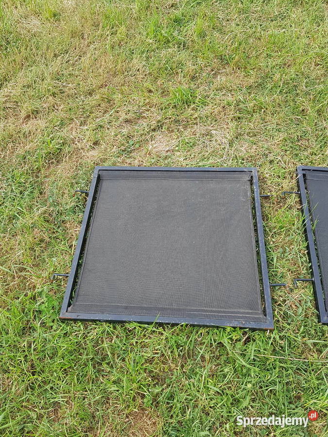 Płotek ogródek piwny metalowy czarny materiał Głogowa