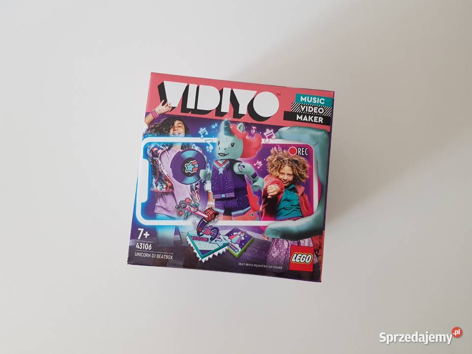 Nowe LEGO vidiyo Unicorn DJ BeatBox 43106 Warszawa