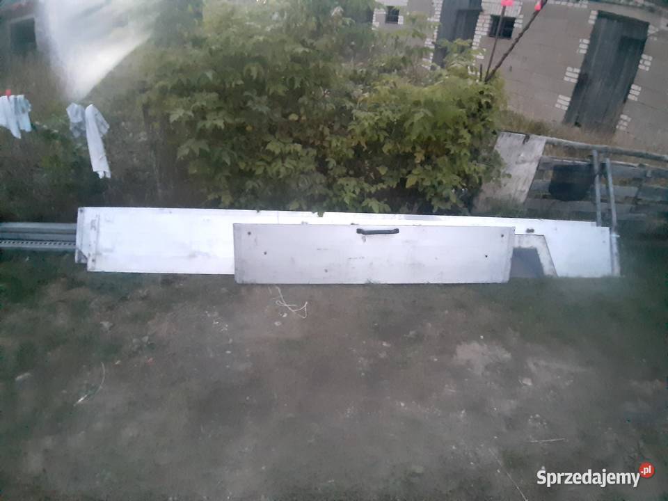 Burty aluminiowe paka Grajewo sprzedam