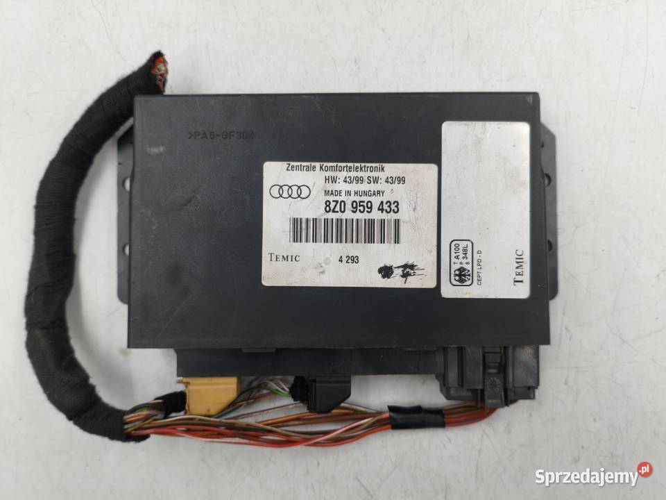 Moduł Komfortu Audi A2 8Z 8Z0959433 Wyszków