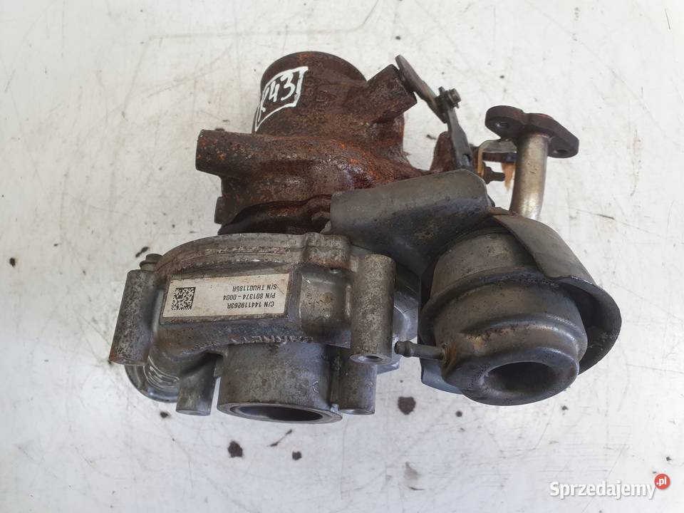 TURBOSPRĘŻARKA Renault Clio IV 15 DCi turbo lubelskie Chełm sprzedam