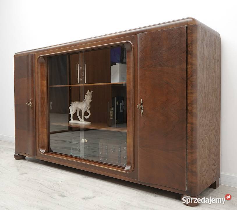 Antyczna biblioteka w stylu art deco lata 30te Jerka