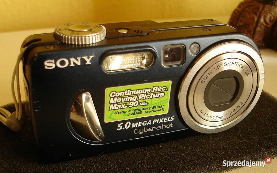 Sony DSCP12 plus 2 oryginalne akumulatorki Sony Aparaty mazowieckie Warszawa sprzedam