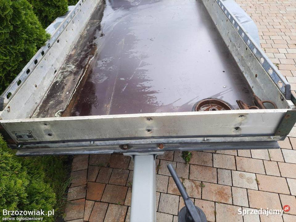 Przyczepa pod koparkę z najazdami z Niemiec dok Zarszyn sprzedam