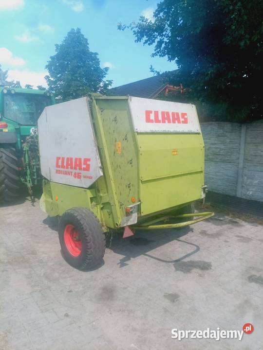 Claas rolland46 Owijanie siatką